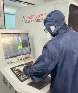 Scientist at work in a lab