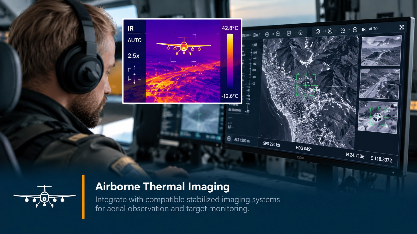 Airborne Thermal Imaging Command Center