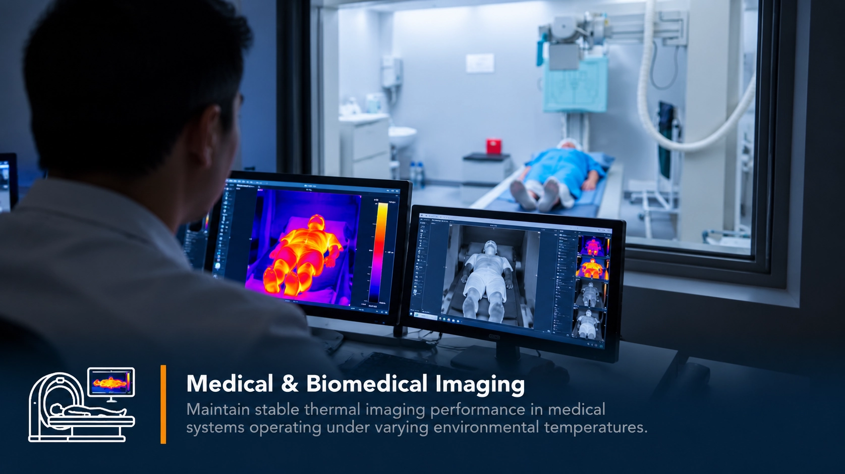 Medical Thermal Imaging Control Room