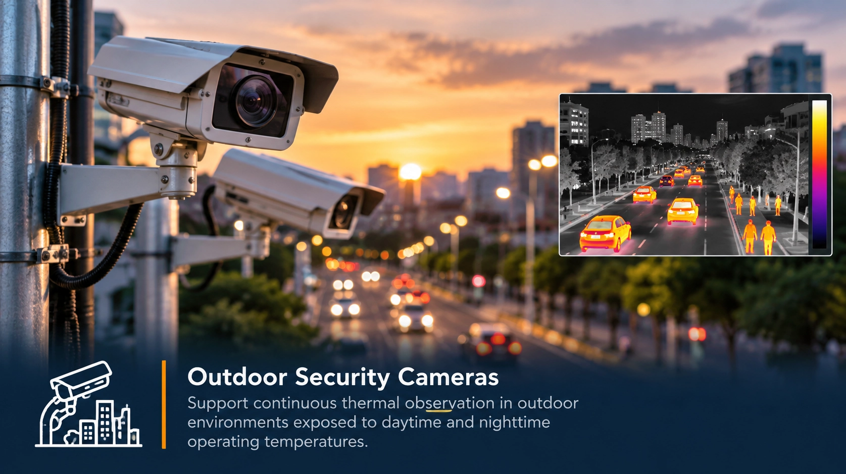 Outdoor Thermal Security Cameras