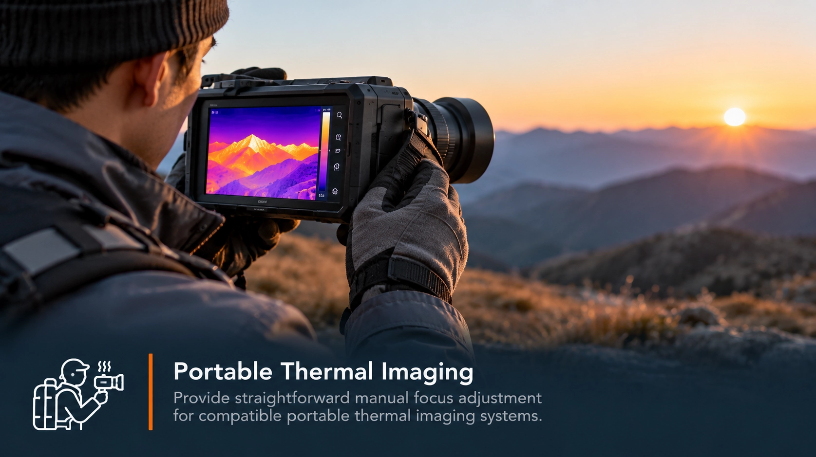 Portable Thermal Imaging at Sunrise