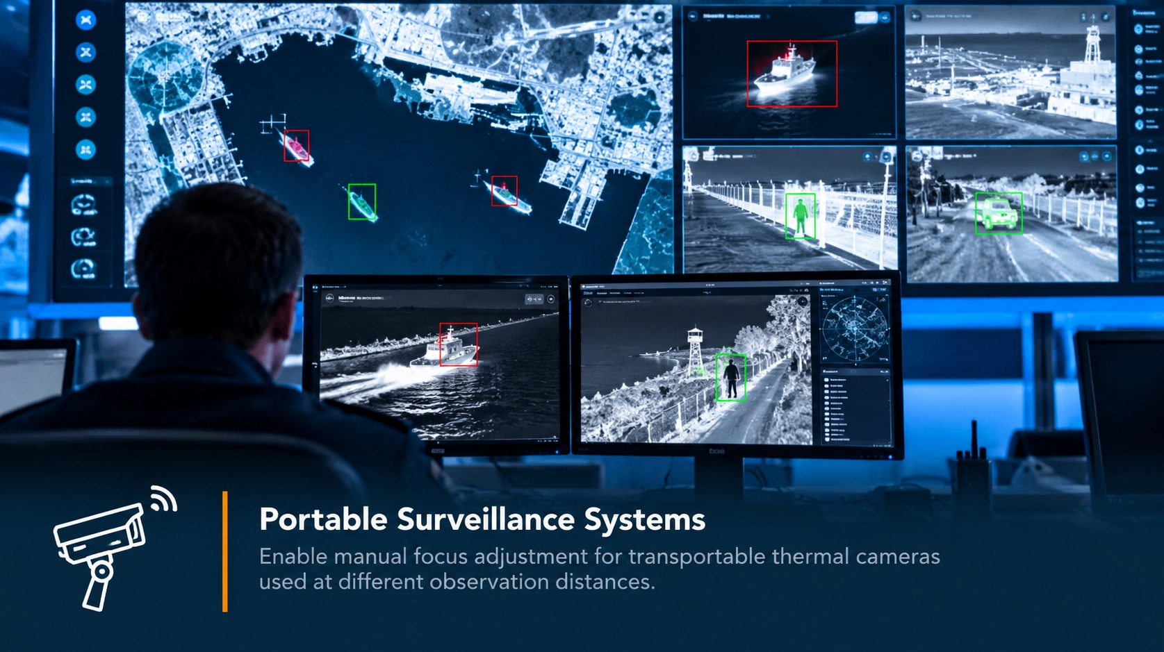Portable Thermal Surveillance Control Room