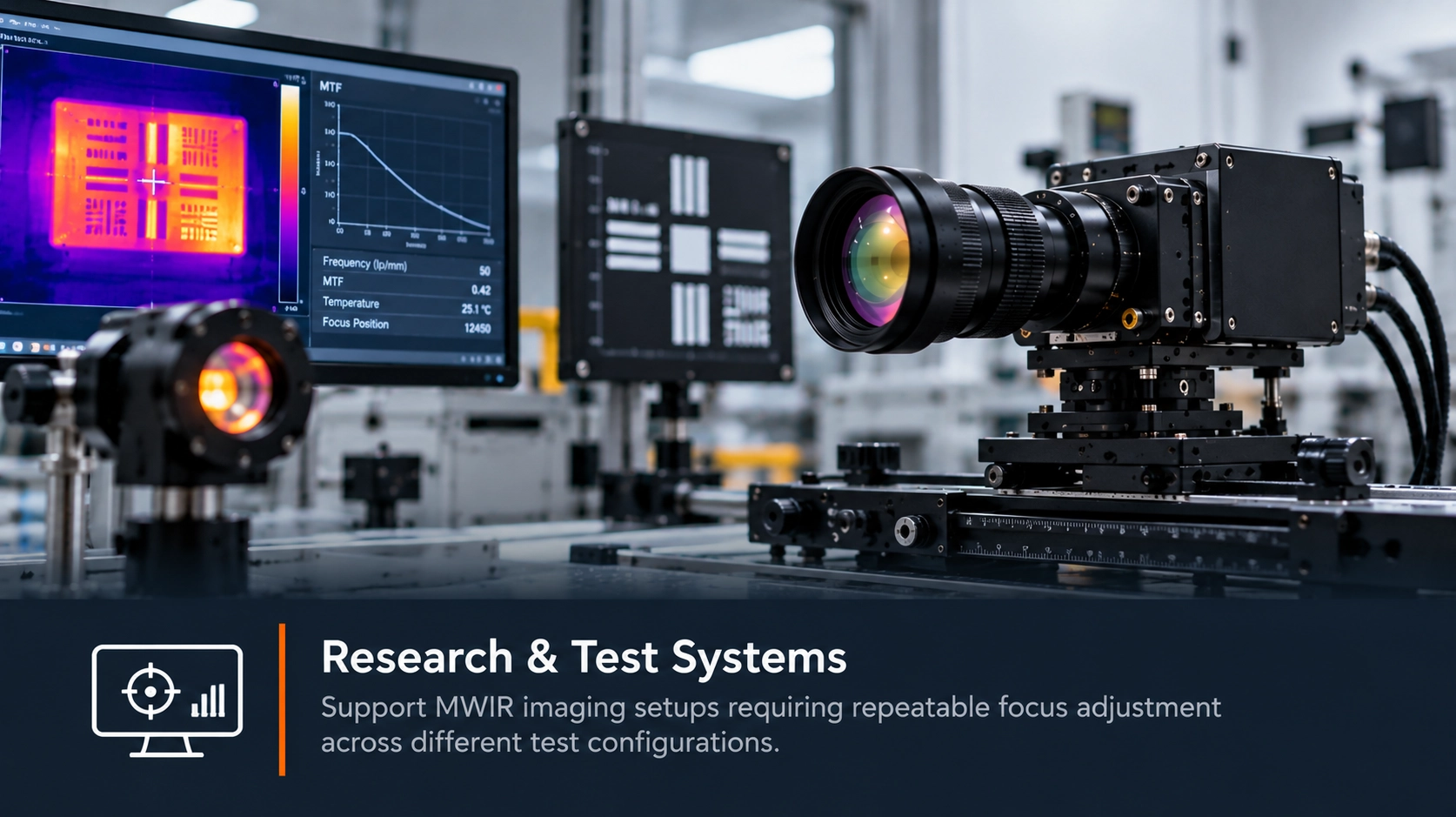 Precision Optical Research Test Bench