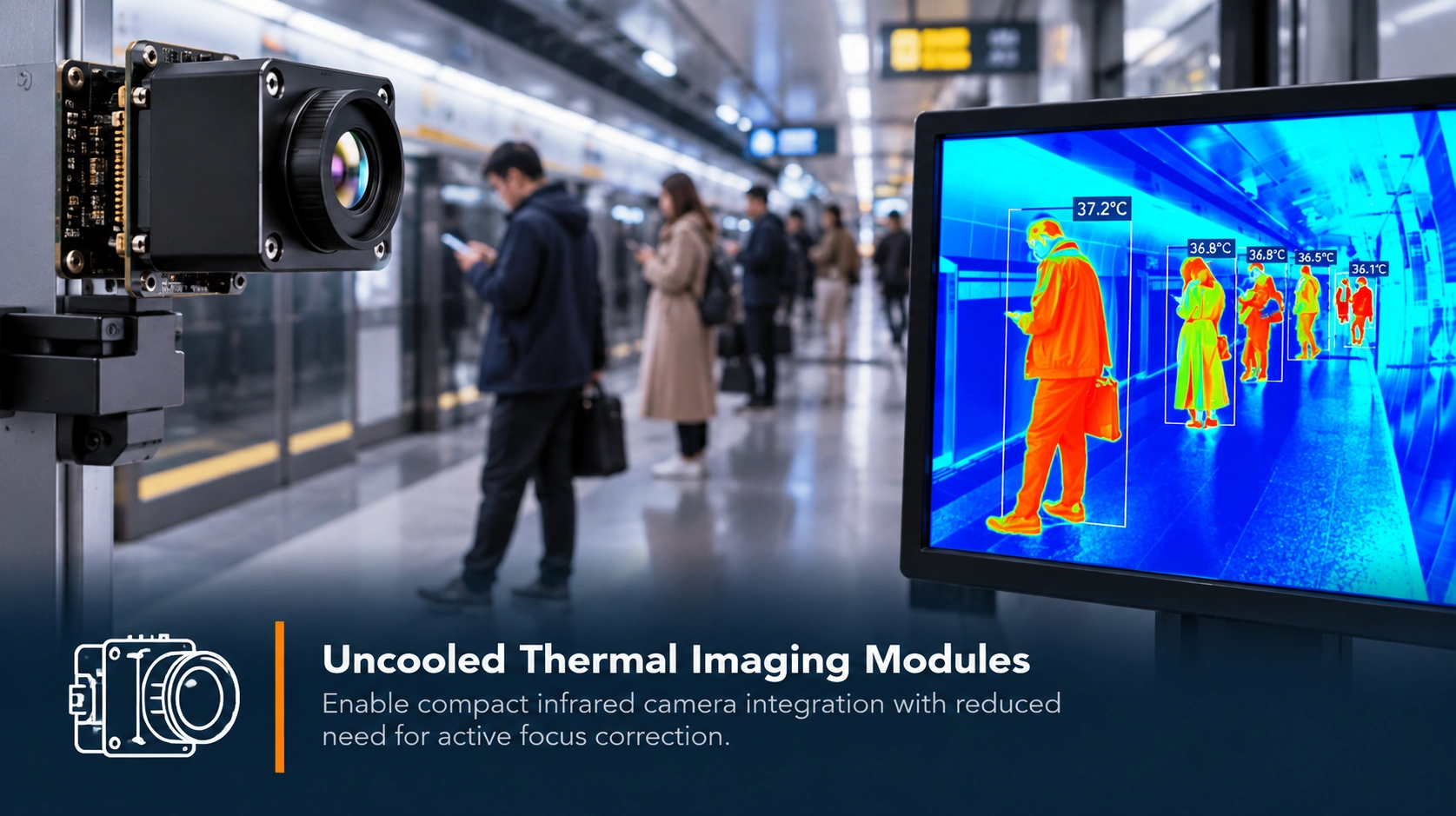 Thermal Vision in Transit Hubs