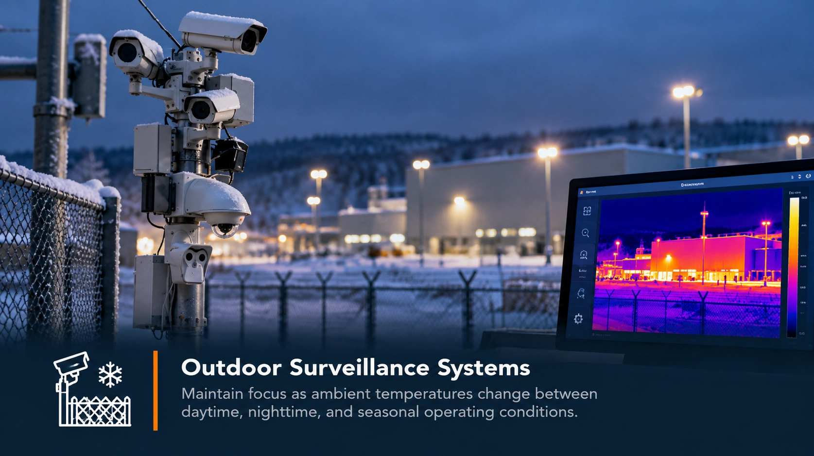 Winter Outdoor Surveillance Systems
