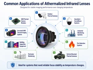 common applications of Athermalized infrared lenses