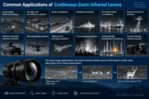 Common Applications of Continuous Zoom Infrared Lenses